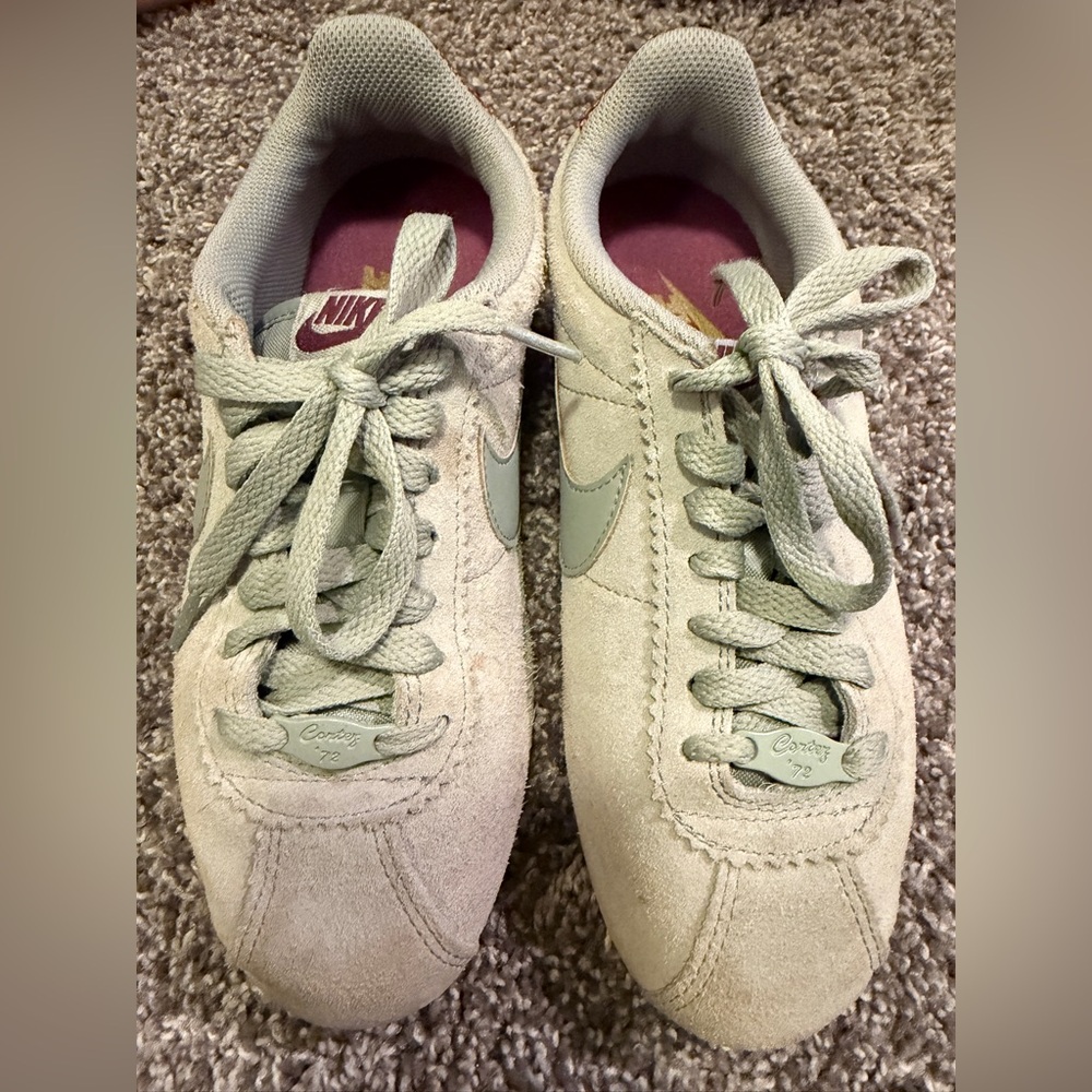 Nike Cortez 72 Sneakers in Light Green
